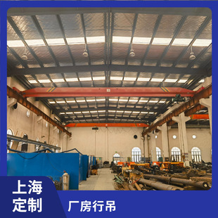 单梁行吊 跨度13m升高10米欧式 5t变频航吊 起重机 上海5吨单梁桥式