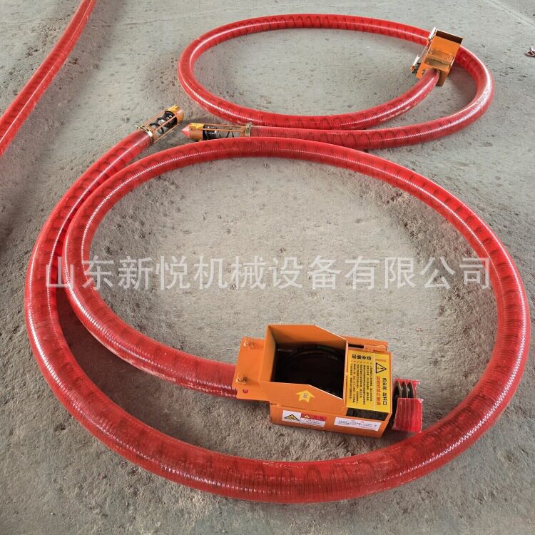 现货供应电动吸粮机稻谷装车螺旋软管吸粮机家用双向软管倒粮机