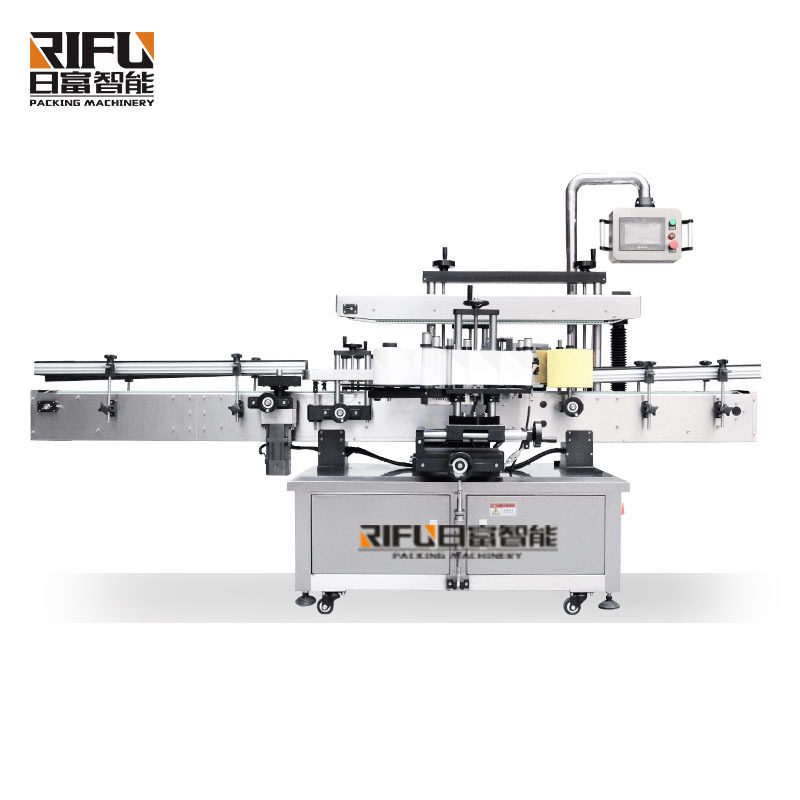 全自动方瓶双面贴标机 洗衣液沐浴露机油瓶双面贴标签设备,五金/工具,贴标机,淘宝优惠券,粉丝福利购,淘宝优惠卷