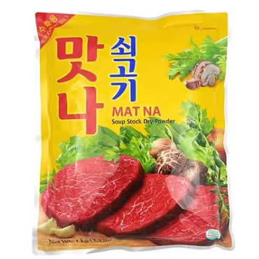 韩国进口清净园味元调味粉1kg 高汤调味料商用味增鲜真浓调味粉