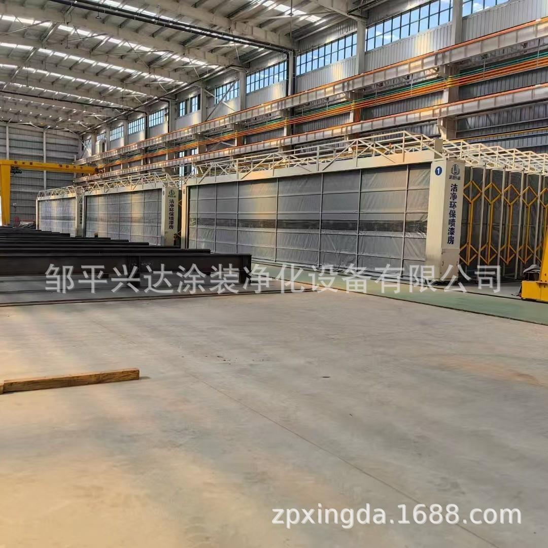 移移动式伸缩喷漆环房电动伸缩篷折叠式无尘保工XD-SFF业打磨房动