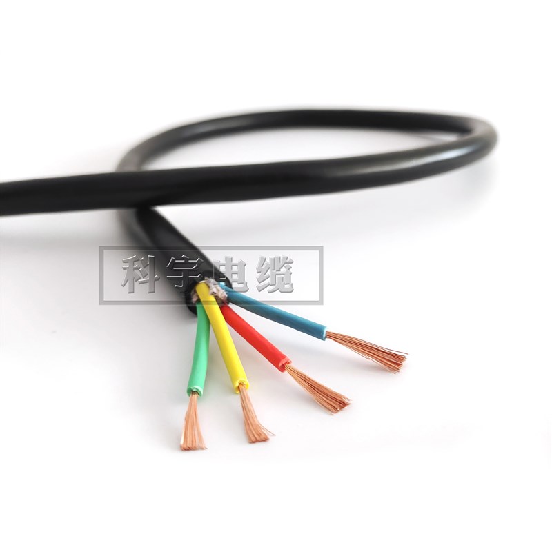 起重行车专用YVFB 4芯电缆线4*1.5/2.5/4/6/10/16平方铜芯线缆