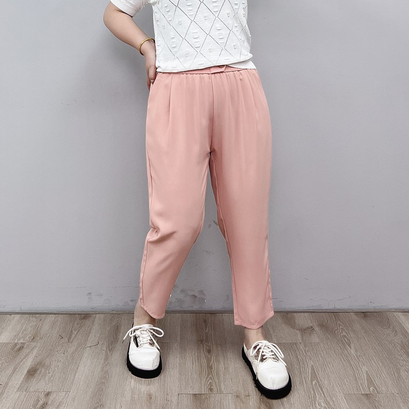 西装裤女宽松胖mm春夏季显瘦加大码九分黑色直筒休闲垂感烟管裤子