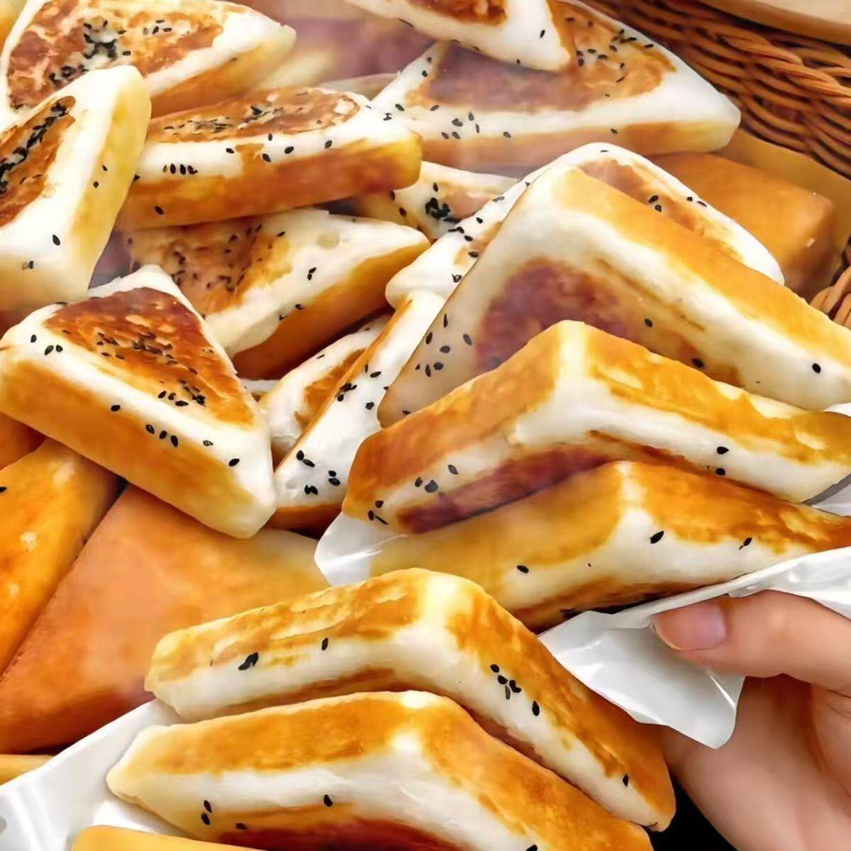 三角粑重庆特产加热即食方便早餐米粑糯米四川米糕蒸糕早餐半成品