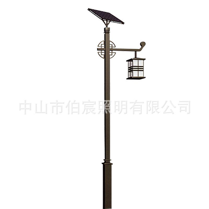 3米3.5米4米方形景观灯户外公园路灯led中式仿古太阳能庭院灯