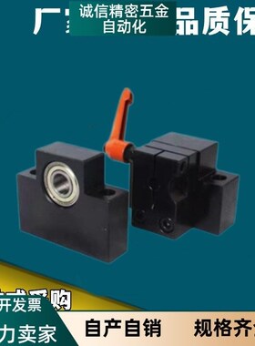 30度梯形丝杠支座丝杆固定侧LHF01/02/05/06/07-Q/R/8/10/12/15