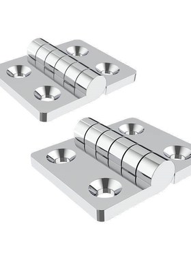 HFG02/03-40/47/50/60/63A/65/75/100不锈钢型材铰炼加厚蝶形合页