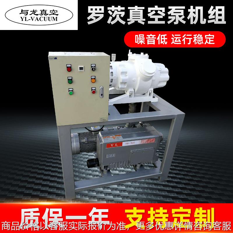 与龙厂家制作罗茨风冷真空泵机组 真空泵机组 真空抽气机组