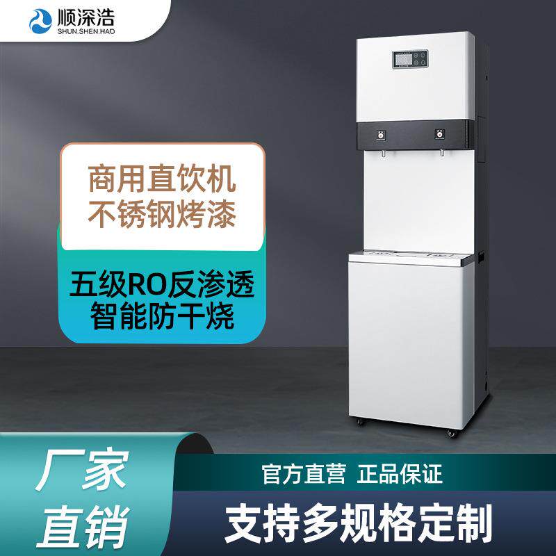 直饮水机立式智能温热步进RO反渗透净水商用烧开水器可定制