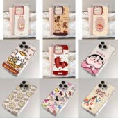 班港风趣味卡通适用华为mate70 p60pro手机壳荣耀200透明vivoS20小米15红米note14硅胶OPPOreno13 11防摔