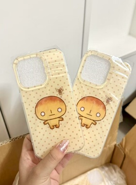 烤焦小面包适用于17苹果/华为/小米/vivo/oppo手机壳iPhone17Air/16Plus/15Pro/14白色imd小米15/14红米K80套