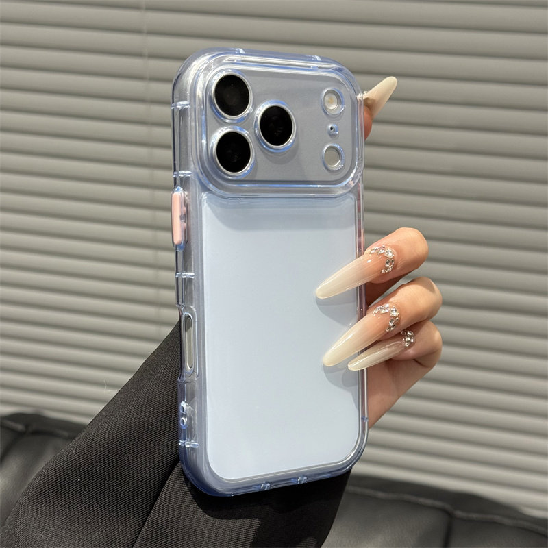 蓝色适用于17苹果17/16promax小胖妹二合一手机壳iPhone15PRO新款13pro/12苹果14promax防摔11个性16Plus15套