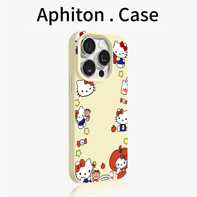 围边苹果凯蒂适用于iPhone17promax/16手机壳苹果15pro/14肤感大孔ip12promax华为Pura80小米17oppo软壳vivo