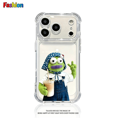 比耶拿铁路人鱼适用iPhone17promax/16plus/15pro手机壳苹果13气囊防摔壳17AIR新款12PROMAX11保护套14PROMAX