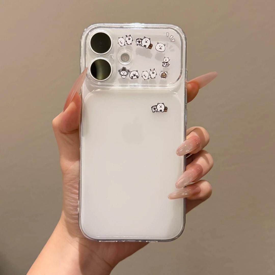 迷你自嘲熊适用于17苹果/华为/小米/vivo/oppo太空手机壳iPhone17promax/16/15小米17PROmate70/pura70套