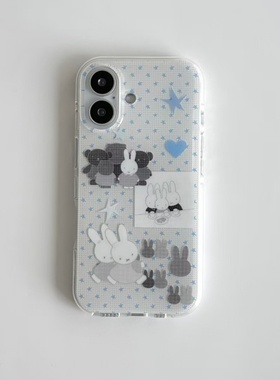 星星灰白米菲适用于17苹果/华为/小米/vivo/oppo手机壳iPhone17Air/16Plus/15Pro/14/13白色imd小米15红米K80