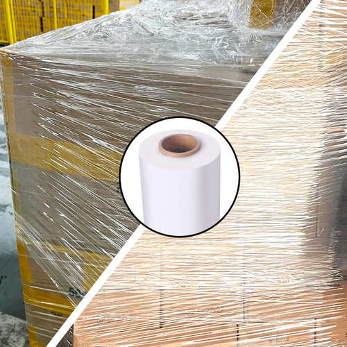 缠绕膜打包膜pe围膜商用保鲜膜工业用塑料薄膜保护膜包装膜拉伸膜