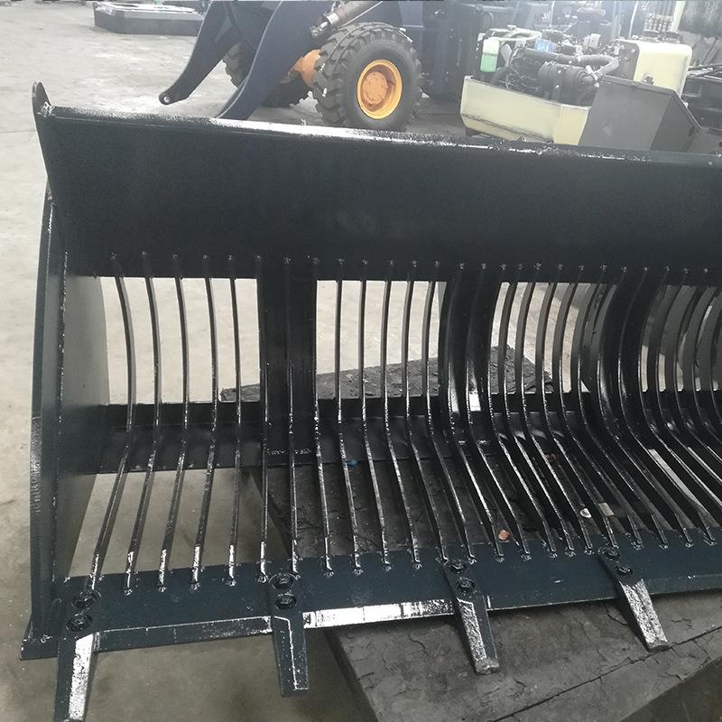 挖掘机耙子松土器全新挖机属具漏斗贝壳斗旋挖钻抓木器