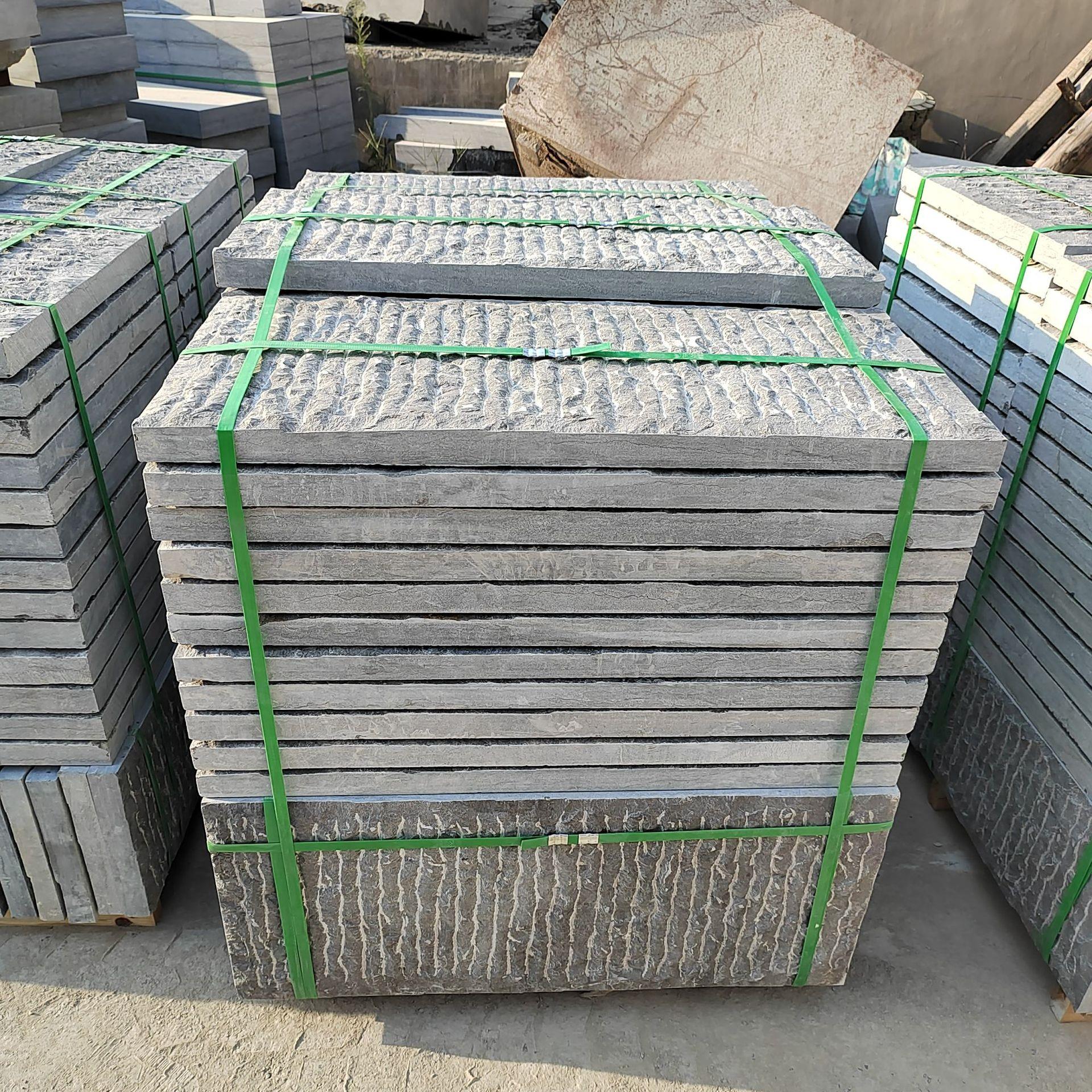 常年供应园林庭院青石板仿古广场青石板材地铺石台阶石厂家