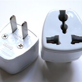 澳洲转换 3转3国标3扁转换器插头 英标两脚转三孔转换插座