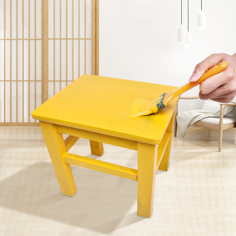 水性木器漆旧家具翻新改色木质木头门金属栏杆自刷家用墙面白油漆