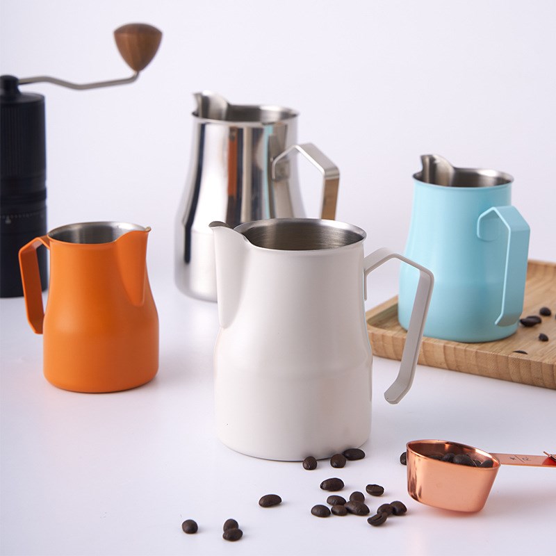 工厂现货咖啡拉花缸不锈钢意式拉花杯咖啡拉花杯R专业咖啡机打奶