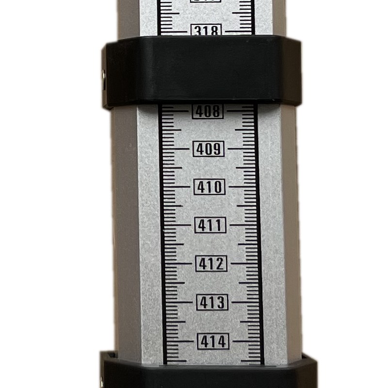 测高尺5米伸缩标尺超清s刻度尺双面刻度测量标杆量树尺深度尺塔尺