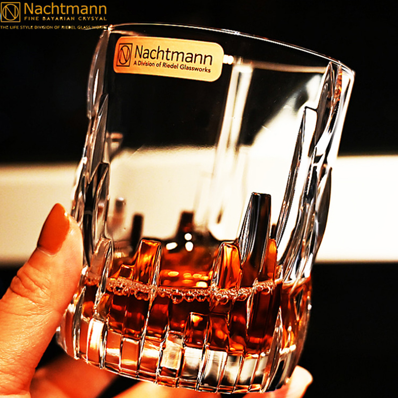 Nachtmann进口水晶玻璃杯威士忌杯家用洋酒杯果汁水杯子套装