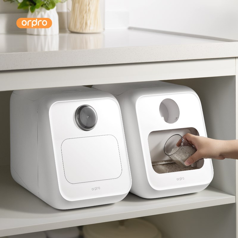 自主研发装米桶2025新款防虫防潮家用密封米缸橱柜收纳储米箱