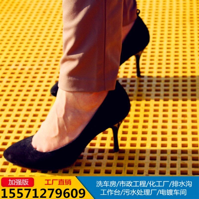 地格栅玻璃地面方格网地面铁网格板扁铁格栅板地网水槽格栅板