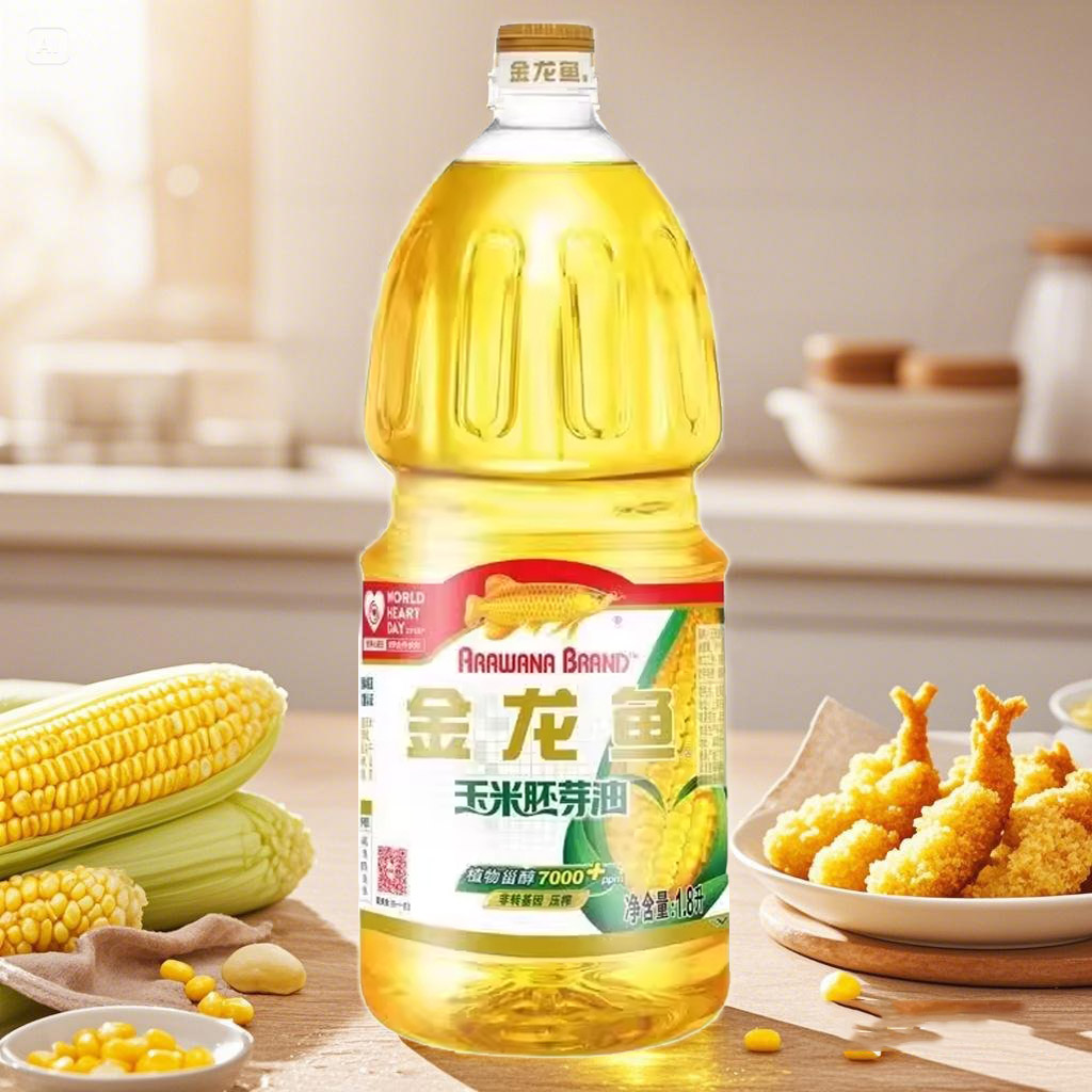 金龙鱼玉米胚芽油1.8L
