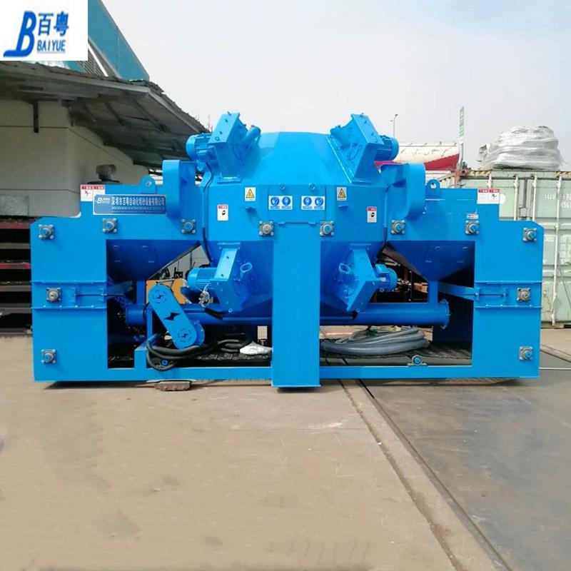 重钢工件抛丸机网带式铁板除锈抛丸机铝件型材五金钢材抛丸机