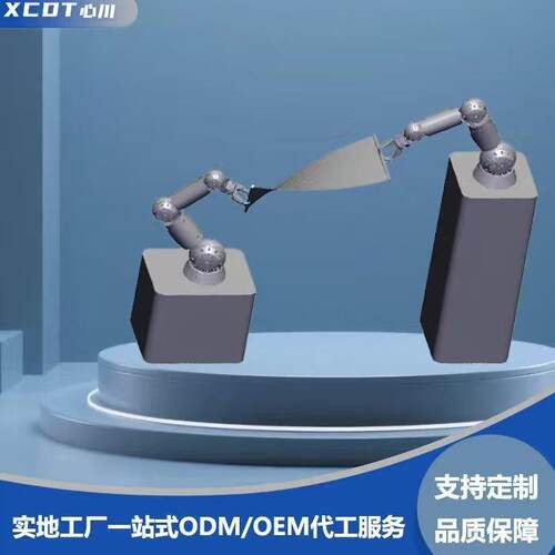 智能视觉引导自适应力控精度同步双臂机器人机械手