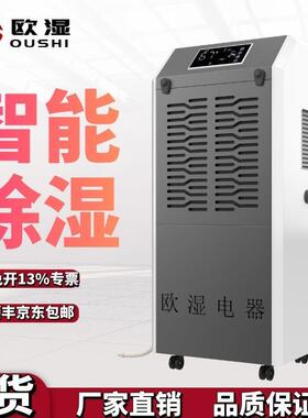 工业除湿机156D家用地下室抽湿器车间仓库配电室大功率去湿机