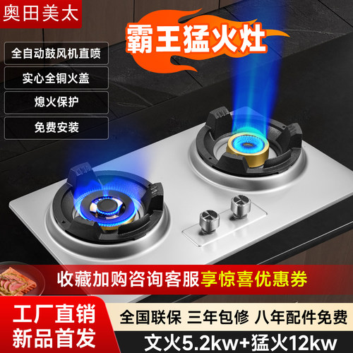 奥田美太12KW霸王猛火灶燃气灶