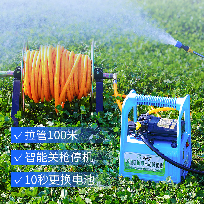 喷雾器电动农用手提式果树喷药机弥雾机抽水机新式高压隔膜泵机器