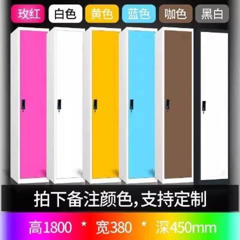彩色更衣柜储物柜健身美容院换衣柜厚0.9mm单一门(备注颜色),五金/工具,消防栓/灭火栓/消防阀门,淘宝优惠券,粉丝福利购,淘宝优惠卷