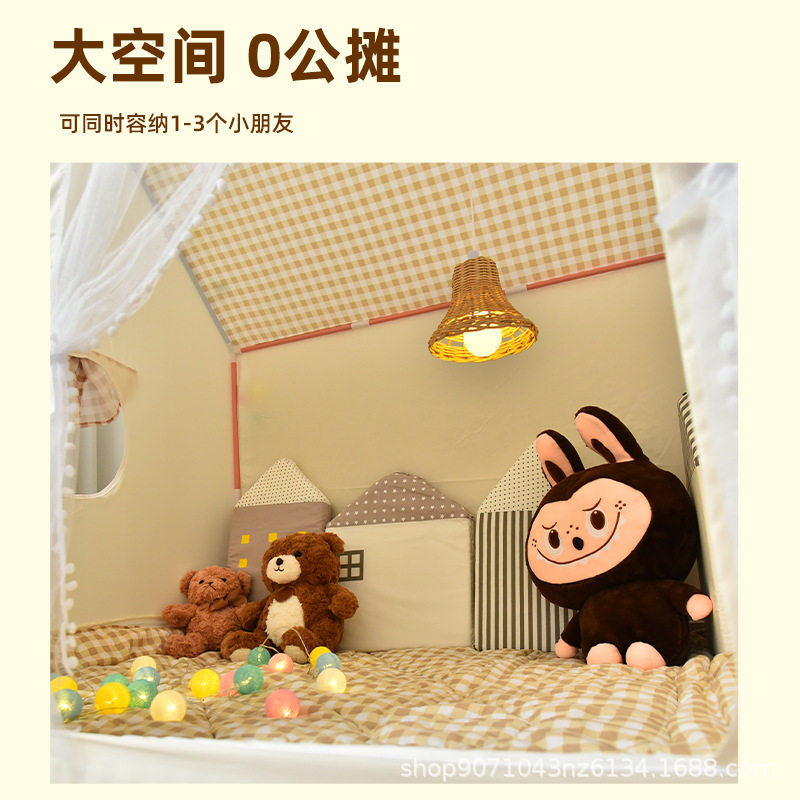 儿童小帐篷室内女孩公主玩具小房子家用宝宝女童秘密基地城堡小屋