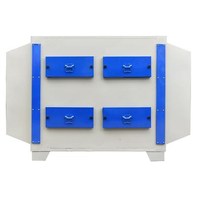 厂家供应PP吸附装置工业废气处理设备干式漆雾过滤箱活性炭吸附箱