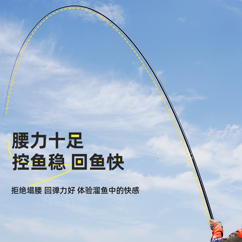 【双11a】客友擒龙休闲三代鱼竿 台钓竿超轻超硬鲫鱼竿综合竿