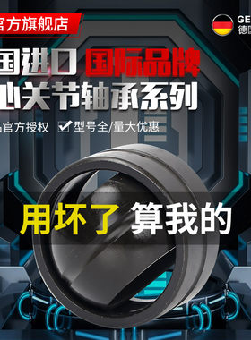 德国进口YLV向心关节轴承GEET/15/16/17/20/25/30/35/40 ES-2RS