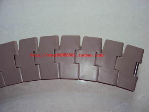 880TAB-K325   带翼塑胶转弯链板 宽82.6mm 节距38.1mm  销轴6mm