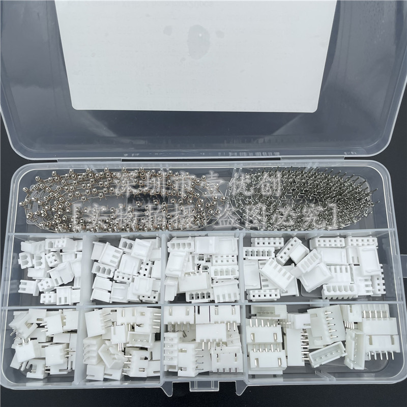 560PCS杜邦 XH2.54接线端子连接器套装2P3P4P5P针座胶壳各20个图片