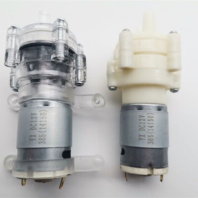 长寿R385直流隔膜泵静音王小抽水泵微型泵6V-12v电茶盘电茶炉配件