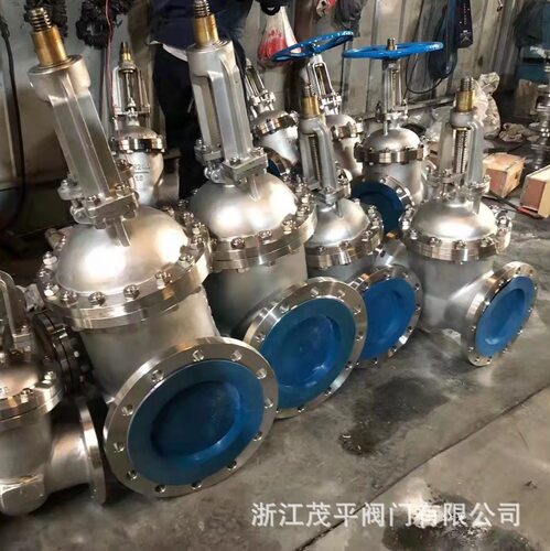 大口径304不锈钢Z41X-16P手动明杆软密封闸阀法兰连接式