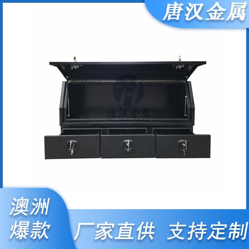 货运卡车/Ute/皮卡大号铝制工具箱侧开门带5重型滑轨储物抽屉