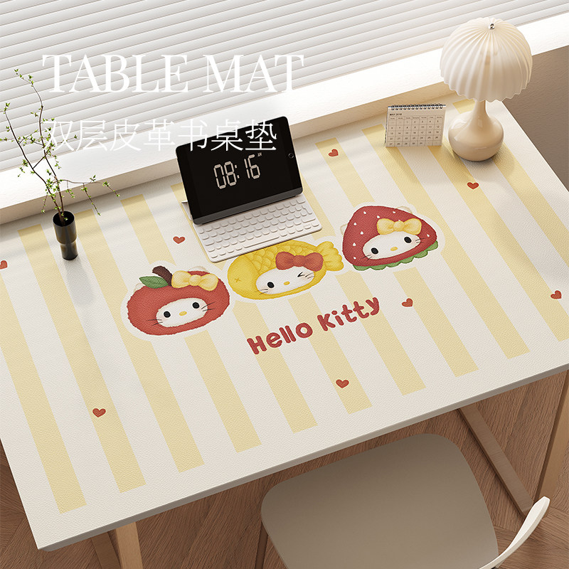 书桌垫儿童环保护眼学习桌布卡通皮革电脑桌面保护垫学生写字台布