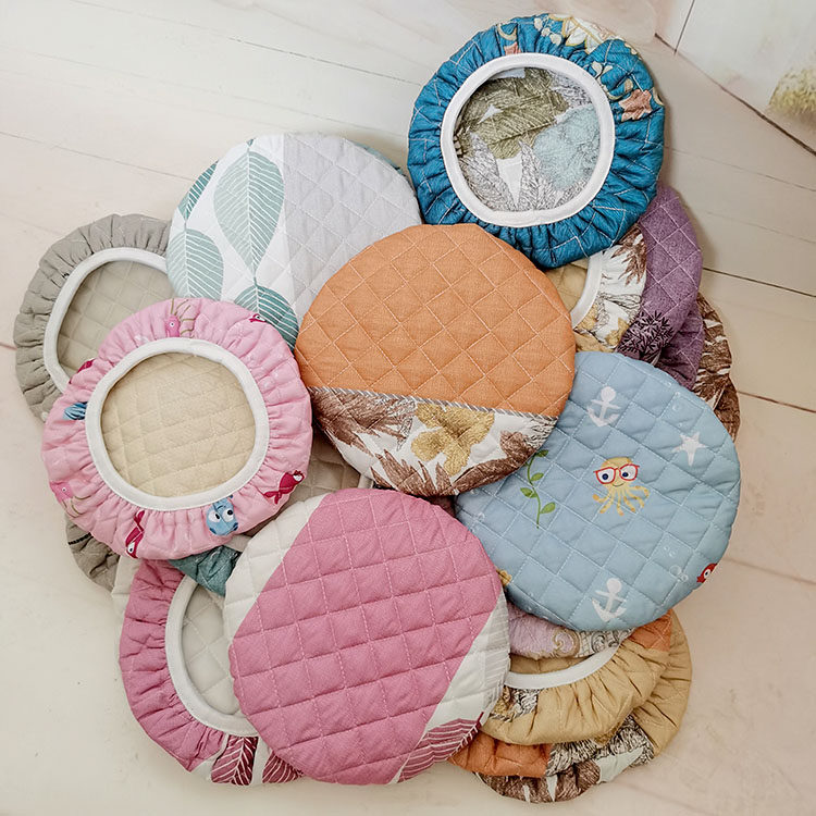 【-0个装】圆凳套罩加厚圆凳坐垫四季通用饭店圆形家用布艺布套,居家布艺,椅垫,淘宝优惠券,粉丝福利购,淘宝优惠卷