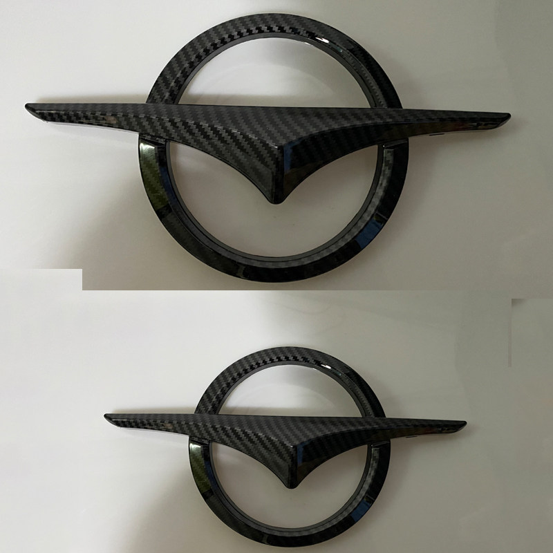 海马后车标前标黑色前后标全标