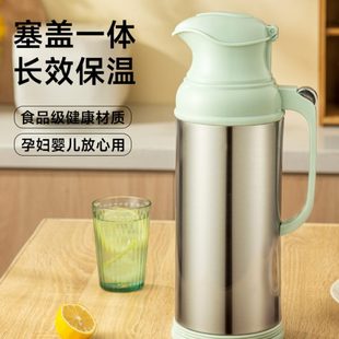 保温瓶高档宿舍暖水壶 清水不锈钢热水瓶家用暖水瓶热水壶老式